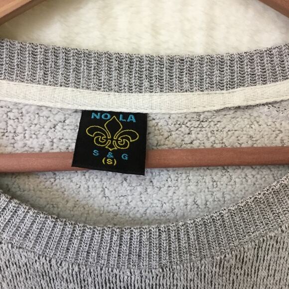 Nola Gray New Orleans French Quarter Sweatshirt - Picture 3 of 11